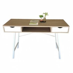 Yes4homes Computer Desk, Sturdy Home Office Gaming Desk For Laptop, Modern Simple Style Writing Table, Multipurpose Workstation