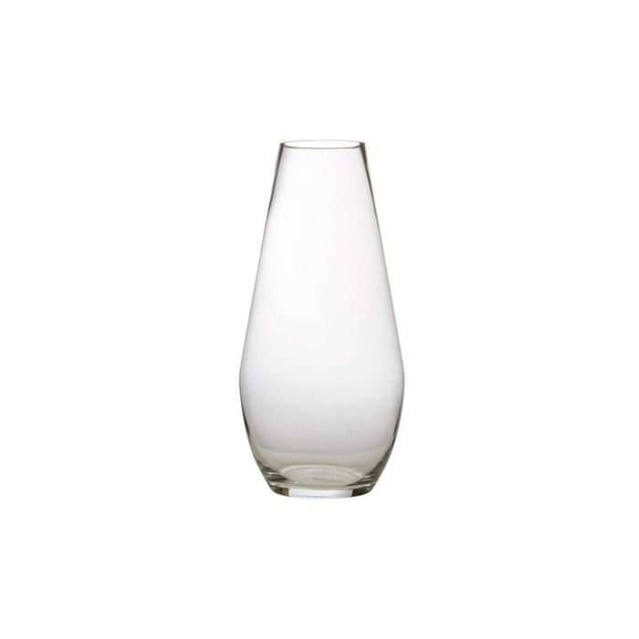 Maxwell & Williams Diamante Teardrop Glass Vase 35cm - Clear