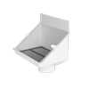 Rain Harvesting Leaf Eater Original Rain Head - 100x50mm