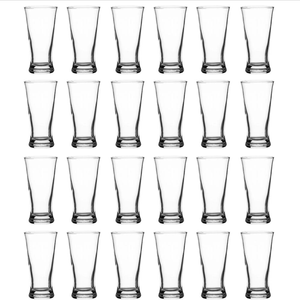 Crown Pilsner Beer Glasses 200ml | Set Of 24
