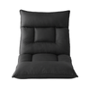 Foret Cushion Floor Seat Recliner Futon Bed Soft Lounge Chair Living Room Grey Dark