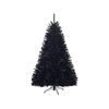 Costway 1.8M Black Artificial Christmas Tree Xmas Pine Tree w/1036 Branch Tips