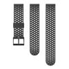 Suunto 20mm Athletic 1 Silicone Strap - Black S+m