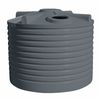 Clark Tanks 5000L Squat Round Poly Water Tank - Light Grey