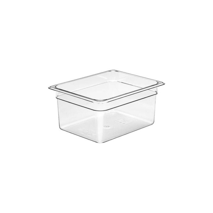 Cambro 1/2 Size Food Pan Polycarbonate Clear 265x325x150mm / 8.9Lt