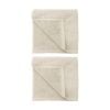 2PK Bambury Angove 600gsm Soft Absorbent Cotton Bath Towel 70x140cm Neutrals