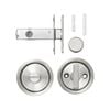 Lemaar Satin Stainless Steel Round Cavity Slider