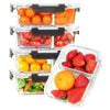 Zuni Glass Food Container With Lid Airtight Meal Pre Storage