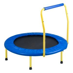 VEVOR Trampoline Blue with Foam Handle for 3+ Years Kids
