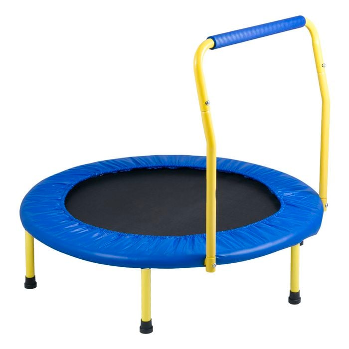 VEVOR Trampoline Blue with Foam Handle for 3+ Years Kids