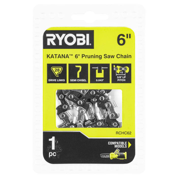 Ryobi Katana 6” Pruning Saw Replacement Chain