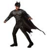 Batman The Batman Deluxe Halloween Costume for Adults Official DC Comics with Mask and Cape Black Colour, Standard