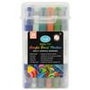 Boyle Dual Tip Acrylic Markers With Storage Case - 24 Pack