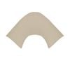 Chapel Gate 280TC Polyester Cotton V Shape Pillowcase Latte