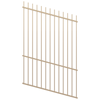 ProtectorAl 0350-1200mm x 1800mm Primrose Picket Top Pool Fence Panel Raked Up to 15º