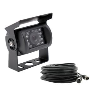Elinz Reversing Camera Advanced 4PIN 5M Cable CCD Night Vision MIC 600TVL Car Truck Caravan