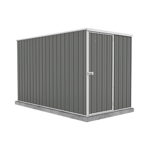 Absco Sheds 1.52 x 3.0 x 1.80m Woodland Grey Basic Single Door Garden Shed
