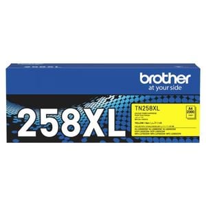 Brother TN-258XLY High Yield Yellow Toner Cartridge