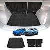 3D Boot Liner Back Seat Protector Combo for MG ZS/ZST/ZS EV 2018-2024 Heavy Duty Car Kick Mats