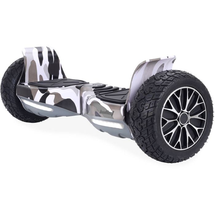 BULLET SX-4000 Hoverboard Scooter, 700W Brushless, UL Certified, AU Compliant, 8.5" Wheels, LED Lights, Carry Bag, Camo