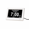 Provecta 8 Inch Led Digital Calendar Clock Dementia Friendly Display