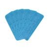 Catzon 6pcs Microfiber Spray Mop Heads Wet Dry Flat For Bona Blue