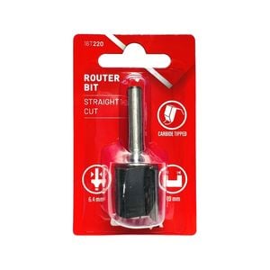 Ultra 6.4 x 20mm Straight Router Bit