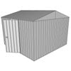 Build-a-Shed 3.0 x 3.0 x 2.3m Gable Single Hinged Side Door Shed - Cream