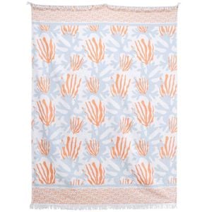 LVD Microfibre XL Soft Absorbent Outdoor Travel Beach Towel 150x200cm Coral