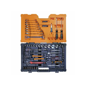 GEARWRENCH 107 Pc. Metric & SAE 1/4” 3/8” & 1/2” Drive Socket & Tool Set