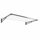 Daytek Iron Grey Classic Bracket Single Fold Down Clothesline