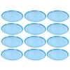 12PK Urban Kitchen Large Plate Two-Tone Blue 27cm Stylish Design 27cm