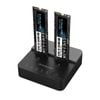 Simplecom Sd550v2 Usb 3.2 Gen2x2 To Dual Bay Nvme M.2 Ssd Docking Station Duplicator Offline Clone
