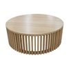 Catalina 135cm Round Coffee Table Natural Oak