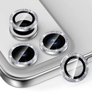 Tough On for iPhone 17 Pro Max Camera Lens Protector Tempered Glass - Silver Diamond