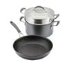 3pc Circulon Cookware Scratchdefense Nonstick Induction Set