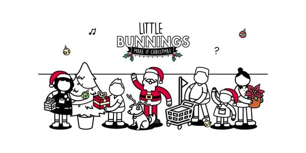 Little Bunnings. Make it Christmas.