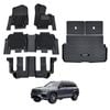 AUSGO Double-Layer Floor Mats & Boot Liner Set for Mercedes-Benz GLS Class X167 2019-Onwards Car Floor Liners Cargo Mat