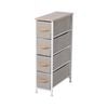Sherwood Luna 4 Chest of Drawers Tallboy Dresser Storage Wooden Desk Cream