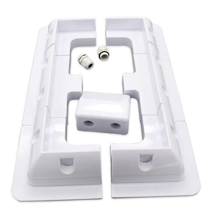 Solar Panel Corner Mounting Brackets Kit Caravan Vehicle Rv Boat 7pcs Roof Mount