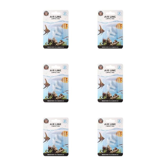 12pc Dudley's World Of Pets Aquarium/Fish Tank Tube Connector Y