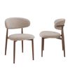 Ormond Dining Chairs Pair (Set of 2) Beige