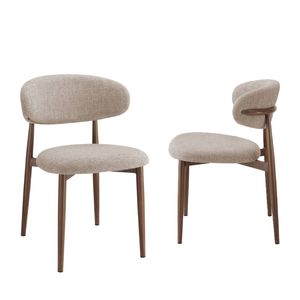 Ormond Dining Chairs Pair (Set of 2) Beige