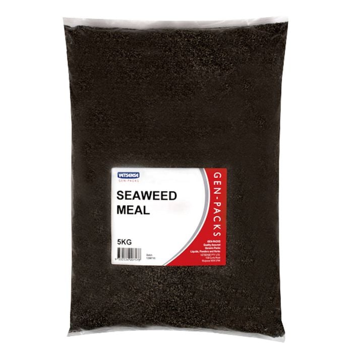 Vetsense Gen-Packs Seaweed Meal Supplement for Horses Dogs & Livestock 5kg