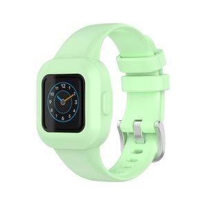 Light Green Silicone Water-Resistant Wristband Strap for Garmin Fit JR.3/Vivo Fit JR.3 for Kid