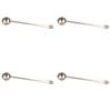 4PK Appetito Stainless Steel Olive Spoon Home Kitchen Cooking