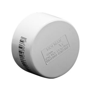 Holman 40mm PVC DWV Push On Cap