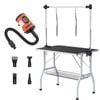 Advwin Pet Grooming Table Dog Cat Salon Table + Pet Hair Dryer LCD Display