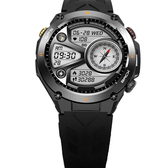 Gps Sports Smart Watch Black