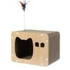 PaWz Cat Scratching Post Cat Cardboard House